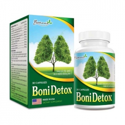Boni Detox giúp giải độc, Hộp 30 viên