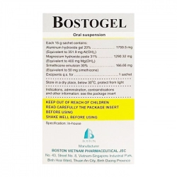 Bostogel Boston Pharma 30 gói x 15g Bostogel Boston Pharma 30 gói x 15g