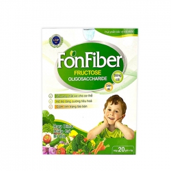 Bột bổ sung chất xơ, giảm táo bón Lafon Fon Fiber 20 gói