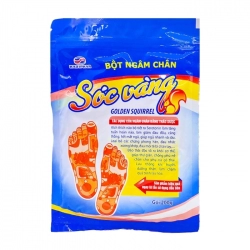 Bột ngâm chân Sóc Vàng Hadiphar 200g Bột ngâm chân Sóc Vàng Hadiphar 200g