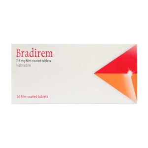 Bradirem 7.5mg Remedica 4 vỉ x 14 viên (Ivabradine hydrochloride)