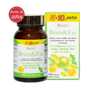 Brain Eye Bewel 100 viên – Hỗ trợ bồi bổ mắt