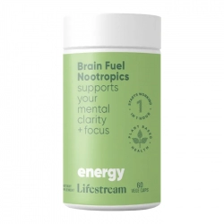 Brain Fuel Nootropics Lifestream 60 viên - Viên uống tăng cường tập trung, tỉnh táo và năng lượng Brain Fuel Nootropics Lifestream 60 viên - Viên uống tăng cường tập trung, tỉnh táo và năng lượng