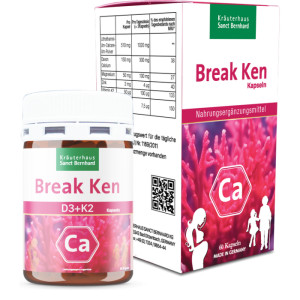 Break Ken Sanct Bernhard 60 viên - Bổ sung Canxi, Vitamin D3 Break Ken Sanct Bernhard 60 viên - Bổ sung Canxi, Vitamin D3