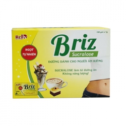 Đường ăn kiêng Briz, Hộp 100 gói Đường ăn kiêng Briz, Hộp 100 gói