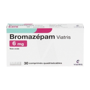 Bromazepam Viatris 6mg 2 vỉ x 15 viên Bromazepam Viatris 6mg 2 vỉ x 15 viên