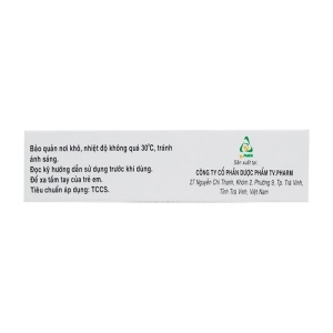Bromhexin 4 TV.Pharm 3 vỉ x 10 viên (Bromhexin hydroclorid)