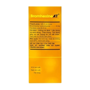 Bromhexine A.T An Thiên chai 60ml (Bromhexin hydroclorid)