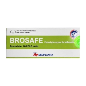 Brosafe Mediplantex 3 vỉ x 10 viên Brosafe Mediplantex 3 vỉ x 10 viên