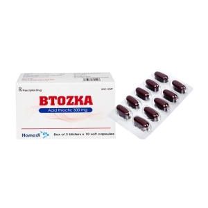 Btozka 300mg Hà Nam 3 vỉ x 10 viên (Thioctic acid)