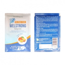 Bù điện giải Welstrong (hương cam) 5 gói x 12,5g Bù điện giải Welstrong (hương cam) 5 gói x 12,5g