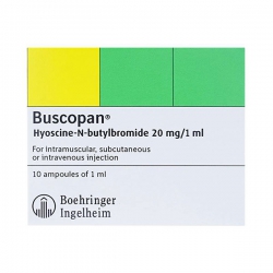 Buscopan 20mg, Hộp  10 ống
