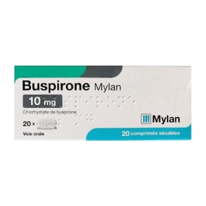 Buspirone Mylan 10mg 20 viên (Buspirone)