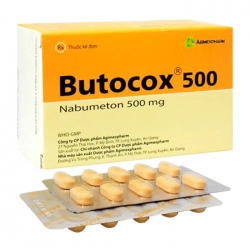 Butocox 500 Agimexpharm 6 vỉ x 10 viên