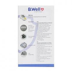 B.Well Pro-36 - Máy đo huyết áp bắp tay B.Well Pro-36 - Máy đo huyết áp bắp tay