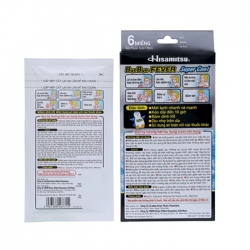 Miếng dán hạ sốt Bye Bye Fever Super Cool, Hộp 3 bịch x 2 miếng