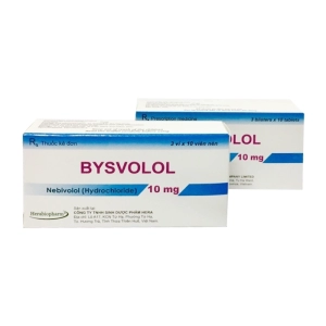 Bysvolol 10mg Herabiopharm 3 vỉ x 10 viên (Nebivolol)