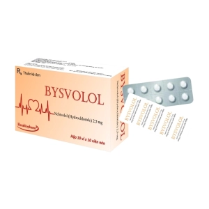 Bysvolol 2.5mg Herabiopharm 10 vỉ x 10 viên (Nebivolol)