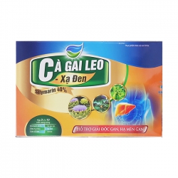 Tpbvsk bổ gan Cà gai leo xạ đen & Silymarin, Hộp 30 viên