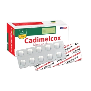Cadimelcox 15 US Pharma - USP 10 vỉ x 10 viên (Meloxicam)