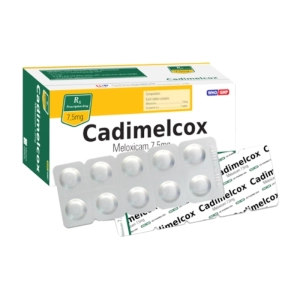 Cadimelcox 7.5mg US Pharma – USP 10 vỉ x 10 viên (Meloxicam)