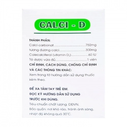 Calci - D Mekophar, 10 vỉ x 10 viên Calci - D Mekophar, 10 vỉ x 10 viên