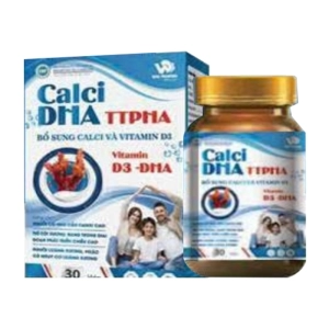 Calci DHA TTPHA Win Pharma 30 viên – Bổ sung Canxi, Vitamin D3
