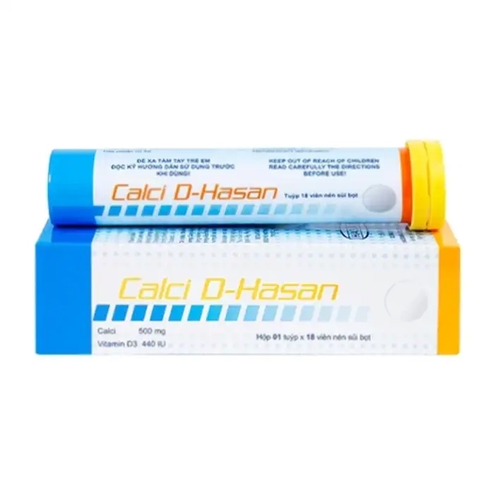 Calci D-Hasan 18 viên Calci D-Hasan 18 viên