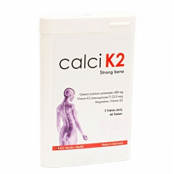 DAO Nordic Health Calci K2, Hộp 60 viên