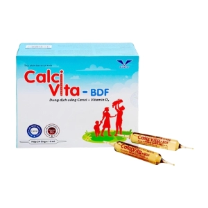 Calci Vita-BDF Kids Bidiphar 24 ống x 10ml – Dung dịch uống