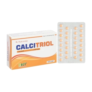 Calcitriol 0.25mcg Hataphar 3 vỉ x 30 viên (Calcitriol)