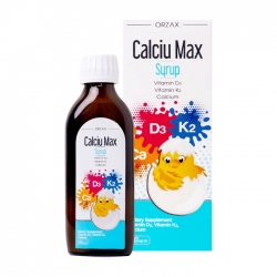 Calciu Max Syrup Orzax 150ml - Siro bổ xương cho trẻ Calciu Max Syrup Orzax 150ml - Siro bổ xương cho trẻ