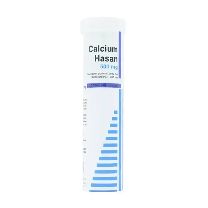 Calcium Hasan 500mg 20 viên