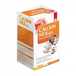 Calcium Milk QA Via Group 60 viên Calcium Milk QA Via Group 60 viên