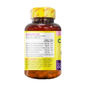 Calcium Vitamin K2 D3 MediUSA 30 viên - Hỗ trợ giảm loãng xương Calcium Vitamin K2 D3 MediUSA 30 viên - Hỗ trợ giảm loãng xương