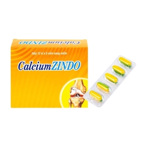 Calciumzindo NIC Pharma 12 vỉ x 5 viên (Calci gluconat + Vitamin D3)