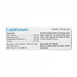Caldihasan Hasan 3 vỉ x 10 viên Caldihasan Hasan 3 vỉ x 10 viên