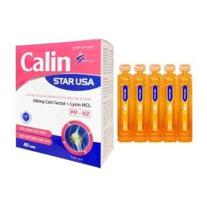 Calin Star USA Dolexphar 20 ống x 10ml Calin Star USA Dolexphar 20 ống x 10ml