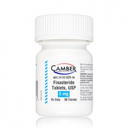 Finasteride Tablets USP 5mg Camber, Chai 30 viên