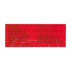 Camzitol 100mg Farmalabor 6 vỉ x 10 viên (Acid acetylsalicylic)