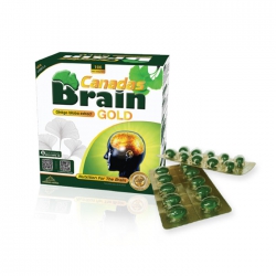 Tpbvsk bổ não Canadas Brain Gold, Hộp 100 viên