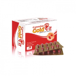 Tpbvsk bổ sung sắt Canadas Gold Vit, Hộp 60 viên