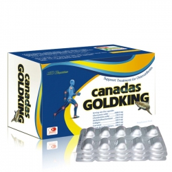 Tpbvsk xương khớp Canadas Goldking 1800, Hộp 60 viên