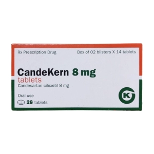 Candekern 8mg Kern Pharma 2 vỉ x 14 viên (Candesartan cilexetil)