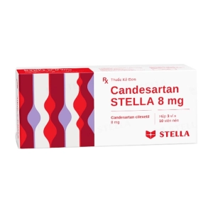 Candesartan Stella 8mg 3 vỉ x 10 viên (Candesartan cilexetil)