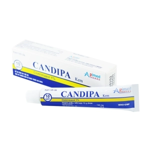 Candipa 1% Apimed tuýp 10g (Clotrimazol)