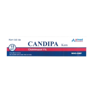 Candipa 1% Apimed tuýp 15g (Clotrimazol)