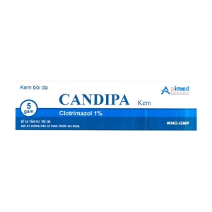 Candipa 1% Apimed tuýp 5g (Clotrimazol)
