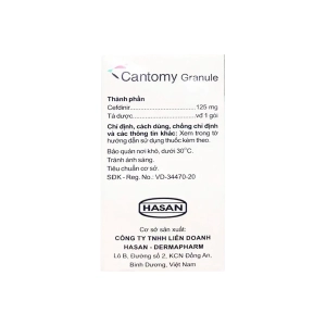 Cantomy Granule Hasan 30 gói x 2.5g Cantomy Granule Hasan 30 gói x 2.5g