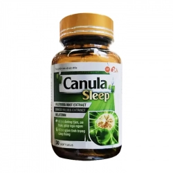 Canula Sleep 30 viên - Hỗ trợ dưỡng tâm an thần, giúp ngủ ngon giấc